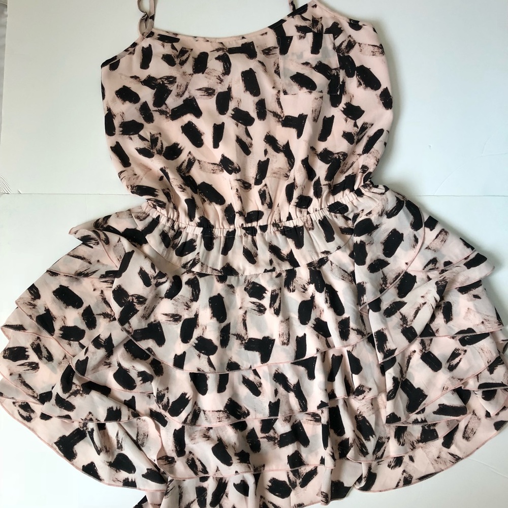 Banana Republic ruffle skirt mini dress Petite